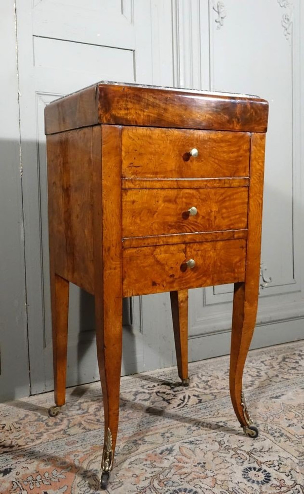 Table Chiffonnière En Loupe De Frêne