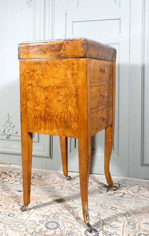 Table Chiffonnière En Loupe De Frêne