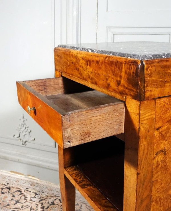 Table Chiffonnière En Loupe De Frêne