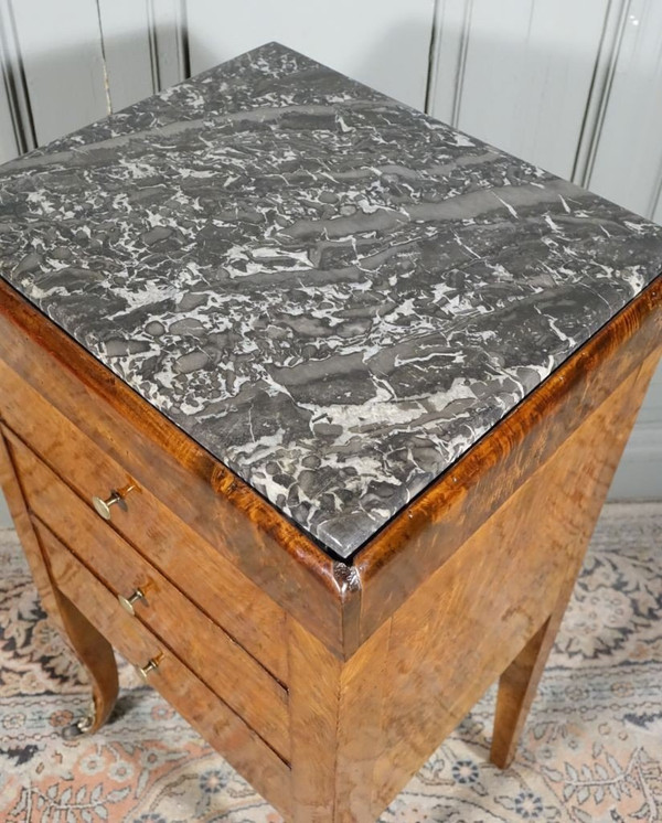 Table Chiffonnière En Loupe De Frêne