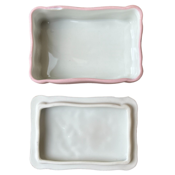 Candy box - Limoges porcelain - Tharaud - 20th Century