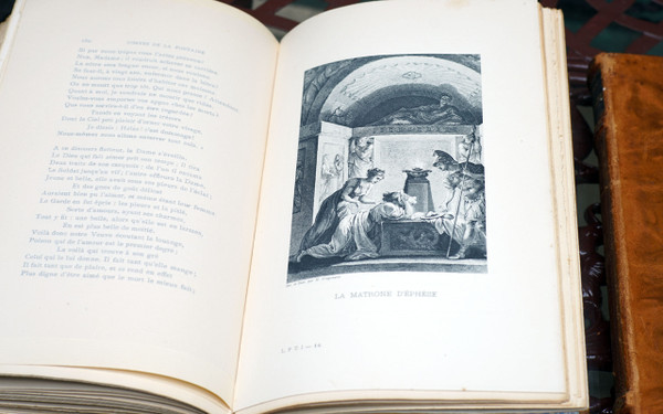 Curiosa : CONTES DE LA FONTAINE - Collection les chefs d'œuvre de l'esprit.‎ 2 tomes