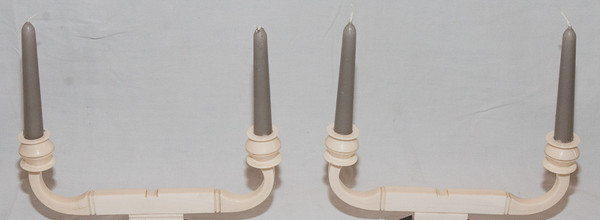 Pair Of Candlesticks Art Deco period