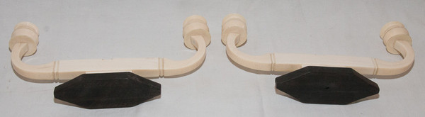 Pair Of Candlesticks Art Deco period