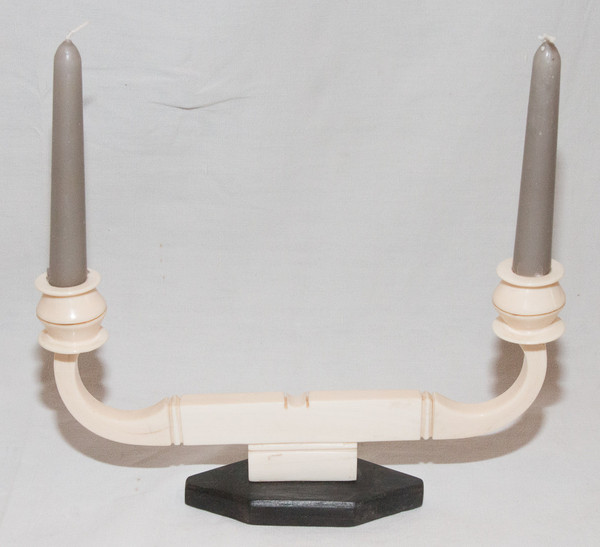 Pair Of Candlesticks Art Deco period