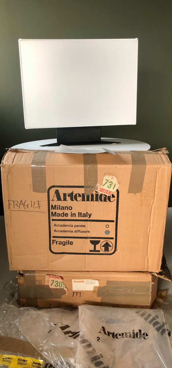 Lampe Accademia Tavolo von Cini Boeri für Artemide, Italien 1978