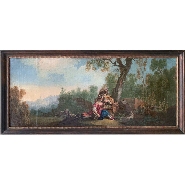 Scène Pastorale Jean Baptiste Huet (1745/1811)