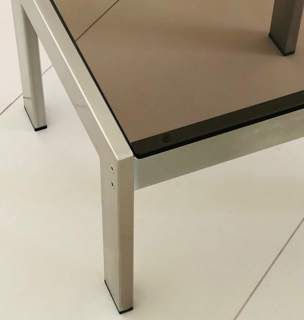 Quadratischer Couchtisch von Gae Aulenti, Italien 1970er Jahre