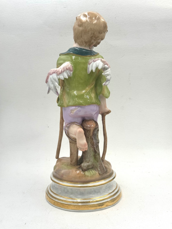Meissen, porcelain figure Cupid as a beggar