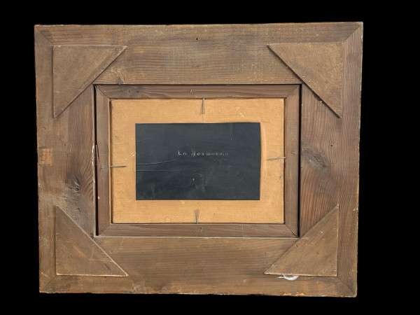 GEMÄLDE / ÖL AUF PANEL VON CHARLES VERBRUGGHE 1877-1974 „NORMANDIE“