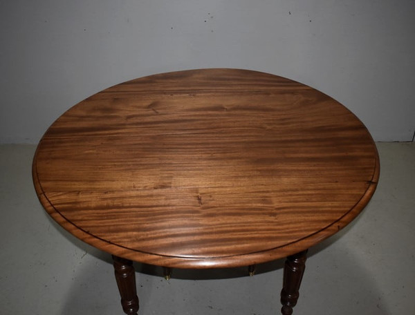 Louis-Philippe Mahogany Table Late 19th Century