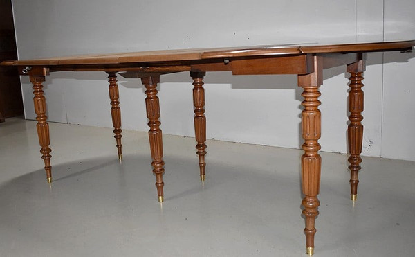 Louis-Philippe Mahogany Table Late 19th Century