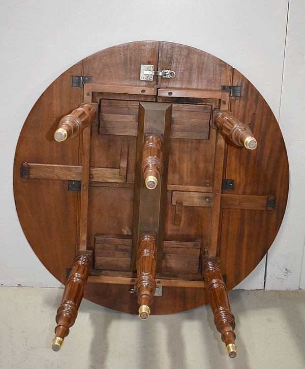 Louis-Philippe Mahogany Table Late 19th Century