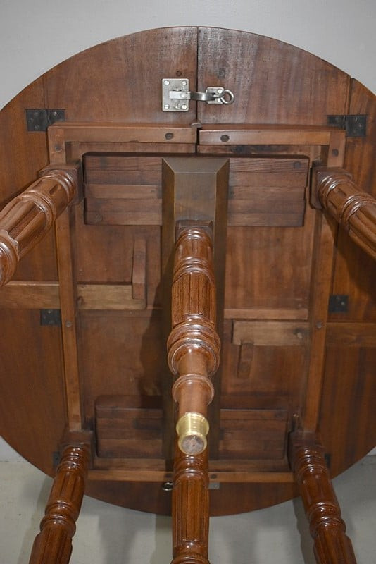 Louis-Philippe Mahogany Table Late 19th Century