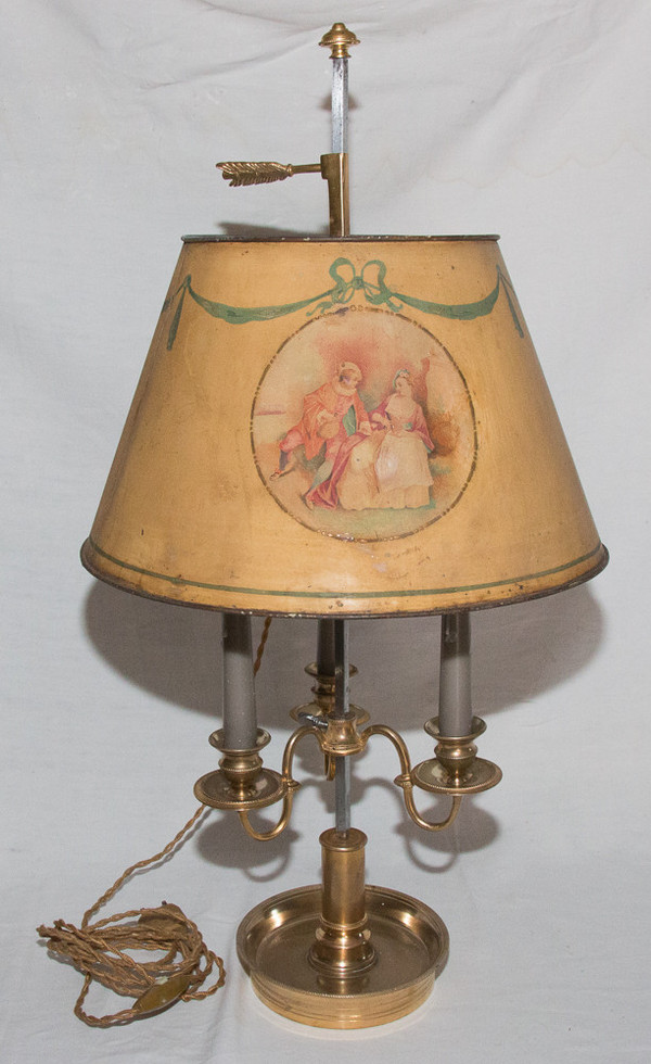 Lampe Bouillotte Style Louis XVI Circa 1860