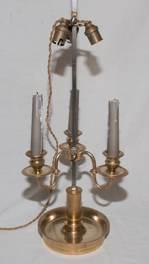 Lampe Bouillotte Style Louis XVI Circa 1860
