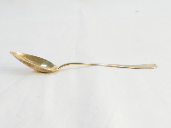 SCATOLA DA 12 cucchiaini e pinzette per zucchero ARGENTO 925 vermeil H. SOUFFLOT