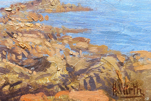 Prosper Henri WIRTH, La Pointe du Skewell a Ploumanac'h