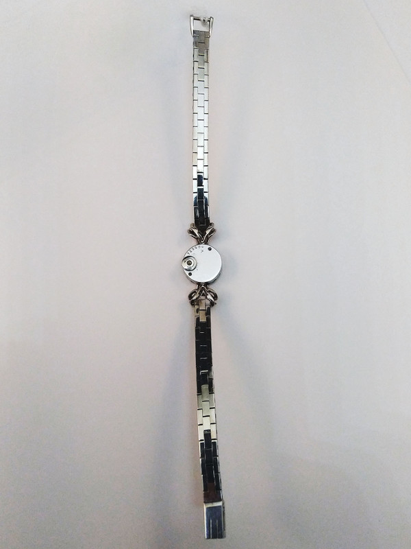 JAEGER LECOULTRE, FEMME, Diamants & Or blanc 18C