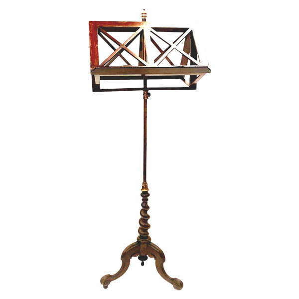 Napoleon III lectern in mahogany with tripod base 19th century