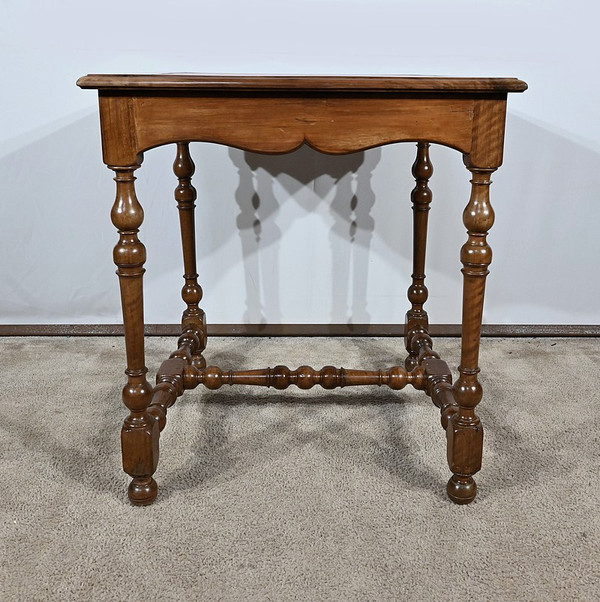 Petite Table en Noyer Massif, style Louis XIII / Louis XIV – Début XIXe
