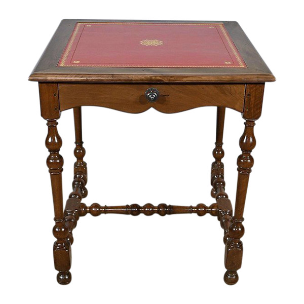Petite Table en Noyer Massif, style Louis XIII / Louis XIV – Début XIXe