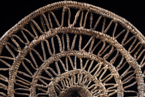 Yamswurzelmaske, Stammeskunst, ozeanische Kunst, Korbwaren, Papua-Neuguinea, ozeanische Kunst