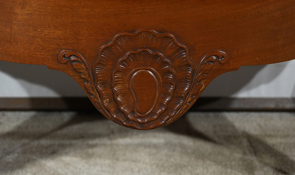 Commode Sauteuse en Acajou Massif, style Louis XV – Fin XIXe