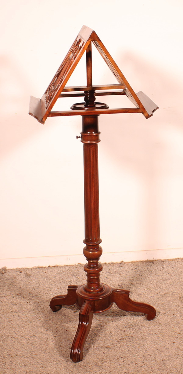 19th Century Mahogany Lectern
