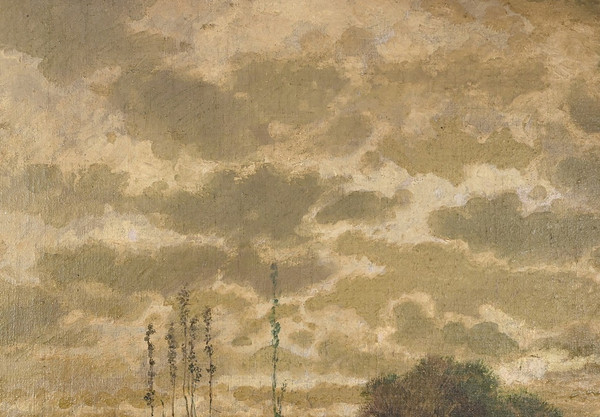 Huile sur Toile, signée Cheret – Milieu XIXe