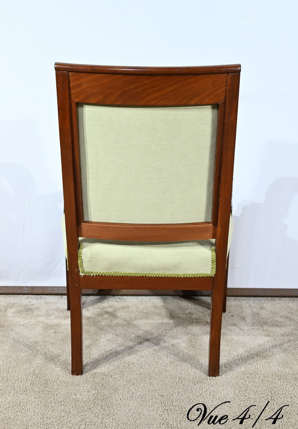 Fauteuil en Acajou de Cuba, époque Empire – Début XIXe
