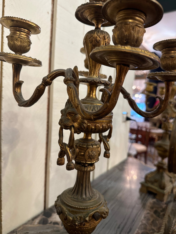 Napoleon III Period Trim In Bronze