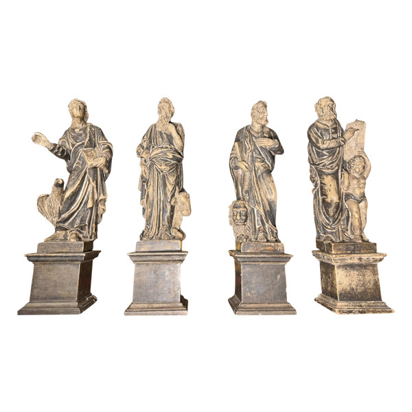 Statue dei quattro evangelisti - 1800 circa