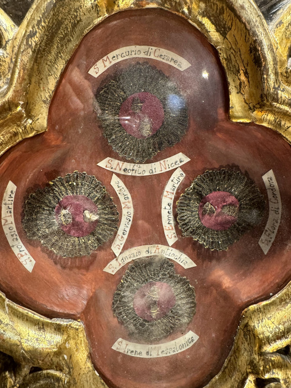 Grande Coppia di Ostensori Reliquiari - XVIII Secolo