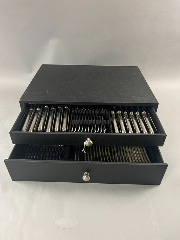 ERCUIS cutlery model Trianon ribbon 72 pieces