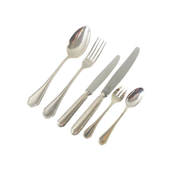 ERCUIS cutlery model Trianon ribbon 72 pieces