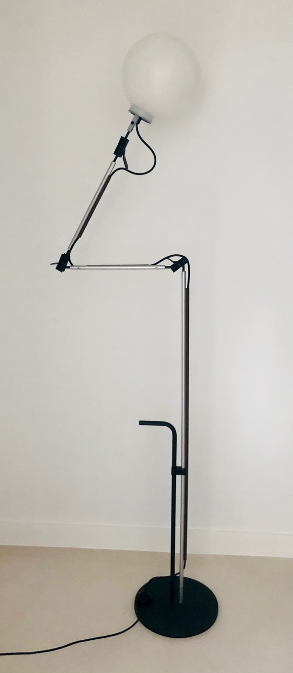 Stehleuchte „Aggregato terra“ von Enzo Mari für Artemide, Italien 1970er Jahre