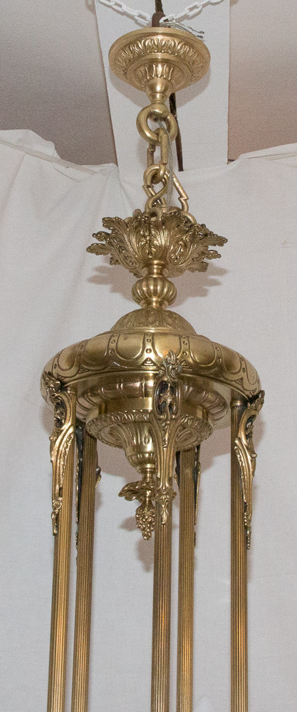 Large Chandelier In Gilt Bronze Napoleon III Period