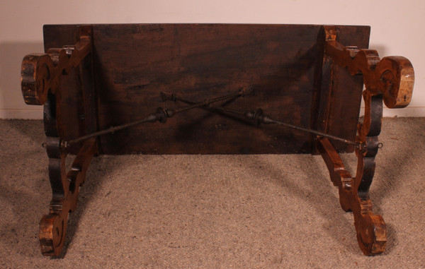 Console Catalane En Noyer -18° Siècle