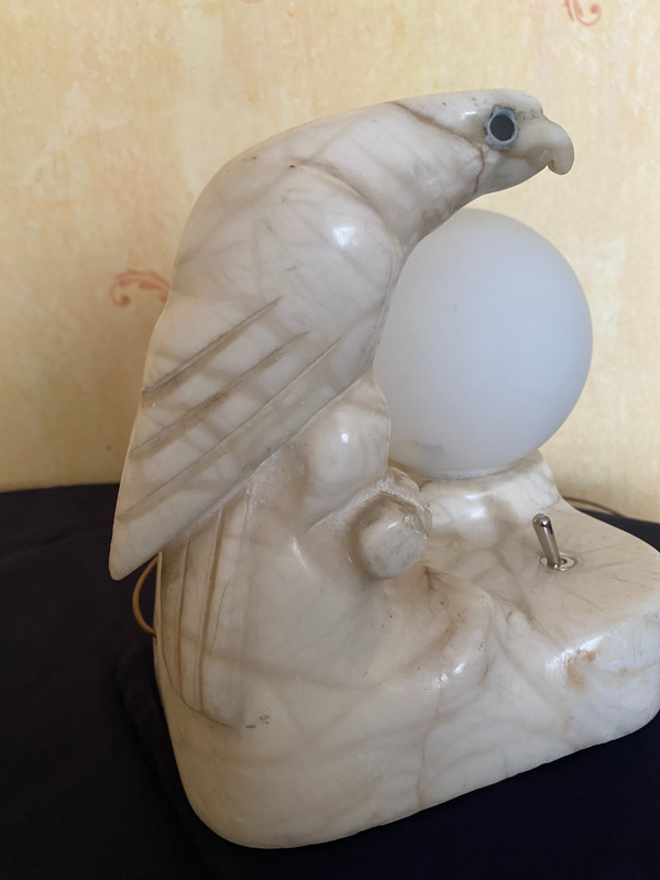 Lampada in marmo
