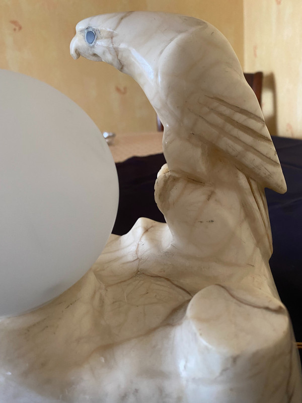 Lampada in marmo