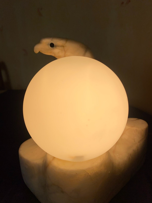 Lampada in marmo