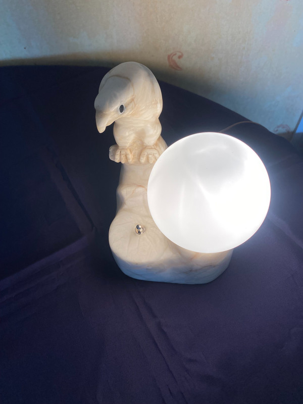 Lampada in marmo