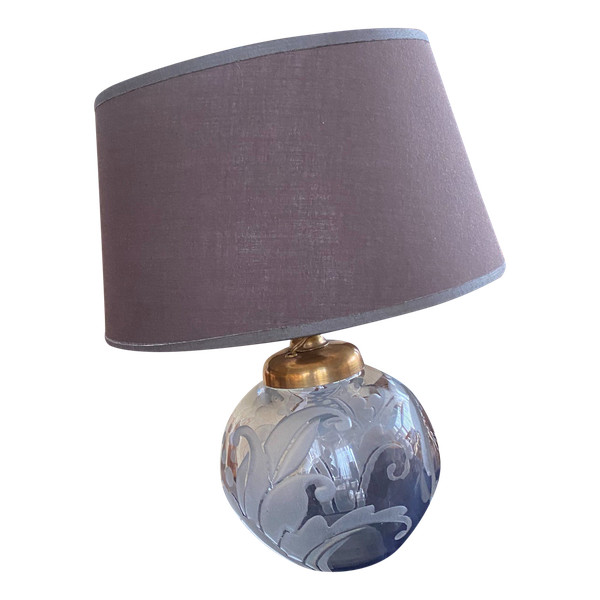 Lampada a sfera di cristallo