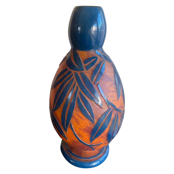 Vase signed Degué