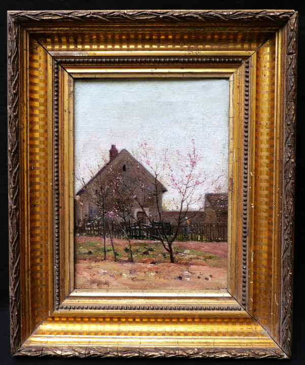 Henri Émile de SACHY, Frühlingslandschaft