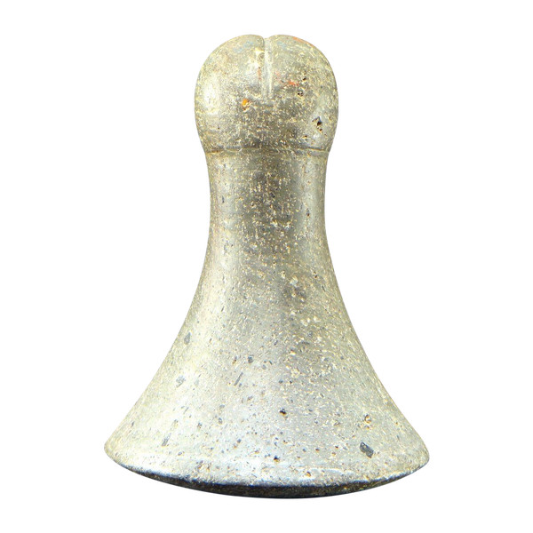 Archipel De La Société, Tahiti Island, Early 20th Century, Grey Basalt Pestle.