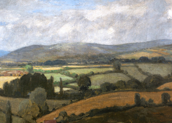Jean Adrien MERCIER, Paesaggio della pianura della Loira