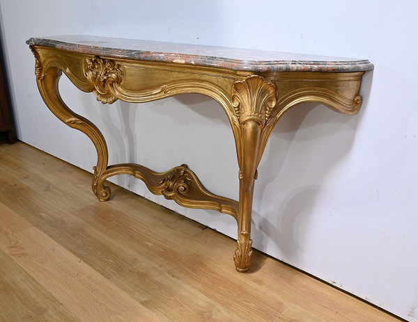 Importante Console d’Applique Louis XV – Début XXe