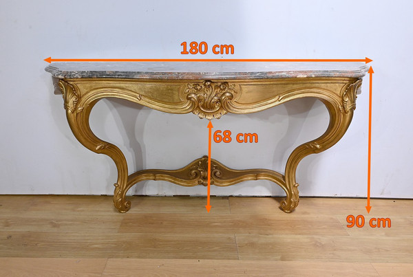 Importante Console d’Applique Louis XV – Début XXe